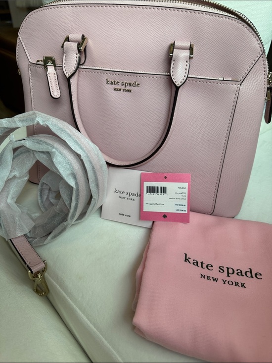 kate spade Handbags - kate spade Pink Saffiano Leather Satchel
